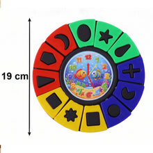 Color matching puzzle game for preschool children