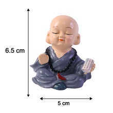 Little monk Buddha statue size details