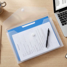 Clear document folder office school