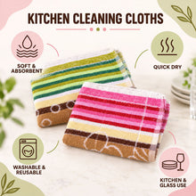 Cleaning cloth colors view