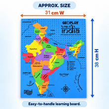 Map puzzle size guide