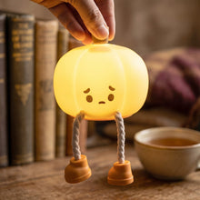 Silicone pumpkin lamp product view