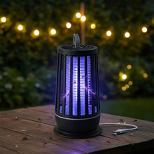 Lightweight and portable insect killer lamp, ideal for various rooms.