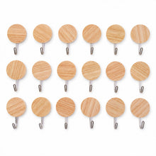 Wall hooks with a white background for size reference