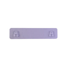 White adhesive hook with no drilling required for wall hanging