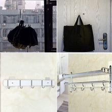 Transparent reusable wall hook used in home decor