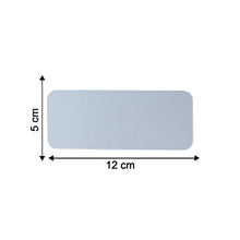 Size guide for transparent self-adhesive wall hook