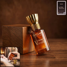 Java Vanilla roll on attar oil in elegant gold bottle