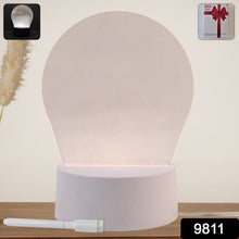 Customizable Magic Name Frame 3D LED lamp for bedroom decor