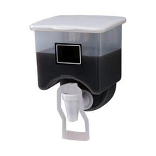 Packaging shot for the Own Hydrate wall mounted oil dispenser.