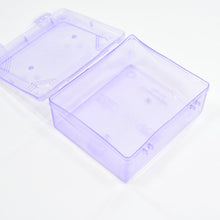 Multipurpose plastic storage box in a neutral color, perfect for organizing small items.