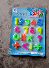 Educational magnetic number toy displayed for interactive math learning.