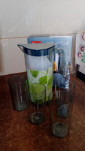 Versatile unbreakable crystal jug suitable for water, juice, and cold beverages
