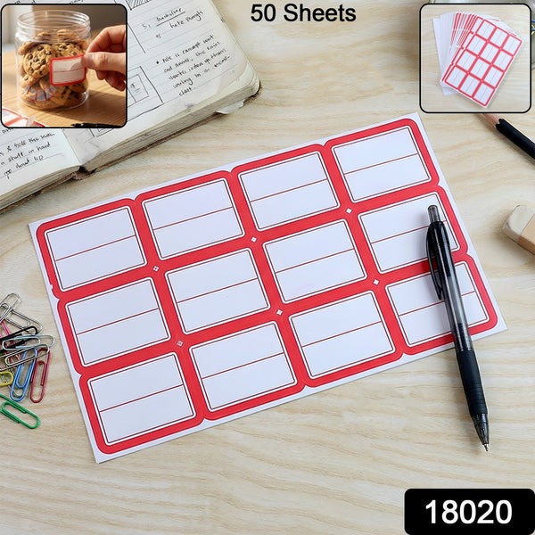 Adhesive Label Sheets