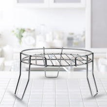 Robust 3-legged Pot Stand, suitable for both indoor and outdoor plant display.