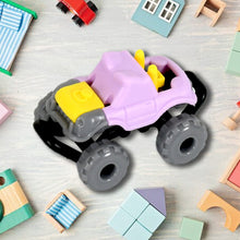 A collection of colourful friction powered monster trucks for kids, part of the 30 Pcs Set.