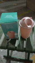 Adorable bear-shaped USB humidifier with LED light for any space.