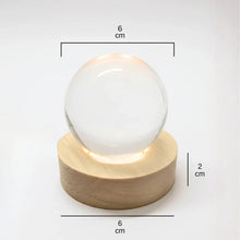 Religious gift crystal night lamp