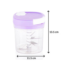 Chopper and slicer with a versatile design for chopping and slicing a variety of foods