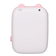 Another angle of the Pocket Mini Printer, showcasing its sleek design and easy-to-use button layout.