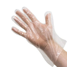 Stack of fresh, clean disposable clear gloves ready for use in various tasks.