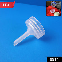 Close-up of the hot water bag funnel cap designed for safe water injection