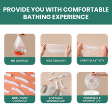 Aqua disposable shower cap for women