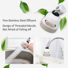 Stainless steel faucet filter sprayer preventing splashes during use in a kitchen sink.