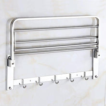 Wall-mounted 18-inch towel bar and rack, showcasing its robust design.
