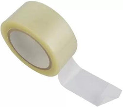 Clear BOPP transparent cello tape, ideal for various office and home uses.