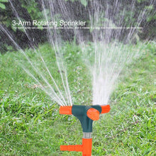 3 Arm 360° Rotating Garden Sprinkler