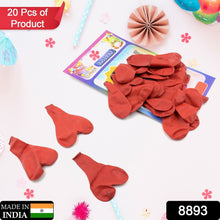 Heart shaped balloons Kinds (20 Pcs Set)