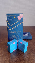 Infinity Cube folding fidget toy in colorful design for kids and adults