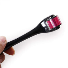 Derma roller with visible micro-needles, ready for enhanced skincare product absorption.