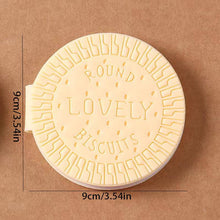 Kids' round chocolate scented diary notebook for school.