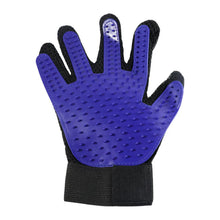 Easy fur cleaning glove tool for pet grooming and massaging