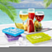 Silicone Ice Cube Trays 24 Cavity Per Ice Tray [Multicolour]