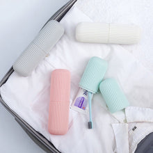 Compact and lightweight portable toothbrush holder, perfect for travel essentials.