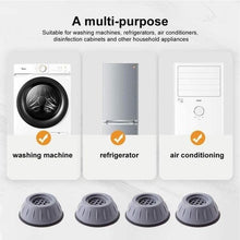 Rubber and PVC washer dryer vibration pads with suction feet