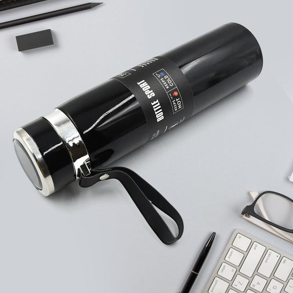 Double Stainless Steel Wall Flask Vacuum Insulated Water Bottle 1000ML
