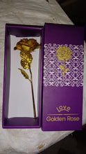 Luxury decorative gold plated artificial rose product