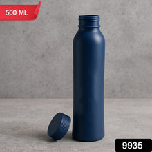 Close-up of screw cap on leak-proof reusable water bottle 500ML