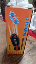 Full view of the BoltForce Multi-Function Screwdriver Kit with its assorted bits and LED torch.