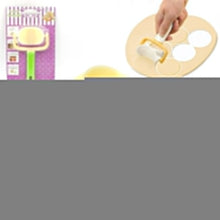 Plastic Cake Ball Cutter - Round Roll Forming Mold for Baking & Puri Making (1pc)
