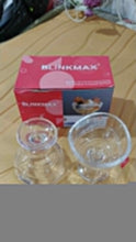 Glass Footed Dessert Bowl, Ice Cream Cup (2 Pcs Set)