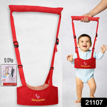 Close-up of adjustable straps on baby walking assistance harness