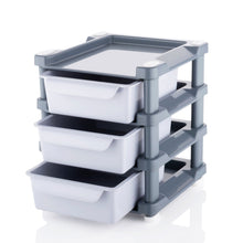 Organizing beauty supplies in the versatile 3-layer makeup drawer.