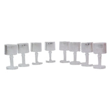 8pc Crystal Mini Lamp Set