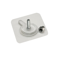 Strong adhesive wall hook for secure hanging.