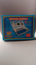 Side view of English Learner Educational Laptop Toy in multicolor design